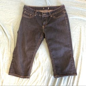 Bermuda knee-length Jeans